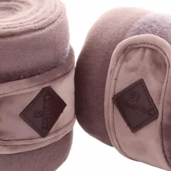 Bandes De Polo*Kentucky Horsewear - Bandes de polo Velvet parme (x4) Beige