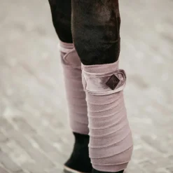 Bandes De Polo*Kentucky Horsewear - Bandes de polo Velvet parme (x4) Beige