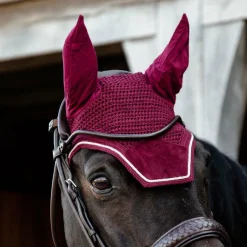 Cso|Collection "Minis" Kentucky*Kentucky Horsewear - Bonnet Wellington velvet Bordeaux
