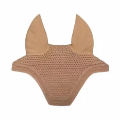 Bonnets Pour Chevaux*Kentucky Horsewear - Bonnet pour chevaux anti-bruits Wellington Velvet Mini Pearls Beige