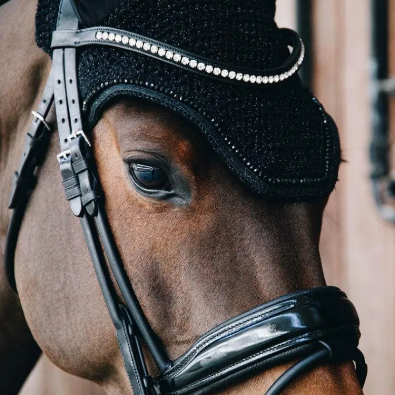 Online - Bonnet anti-bruit Glitters Bonnets Pour Chevaux|Cso
