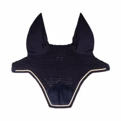 Bonnets Pour Chevaux*Kentucky Horsewear - Bonnet pour chevaux Wellington Velvet dark navy Marine