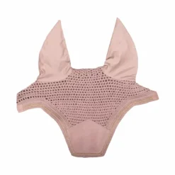 Bonnets Pour Chevaux*Kentucky Horsewear - Bonnet pour chevaux anti-bruits Wellington Velvet soft Rose