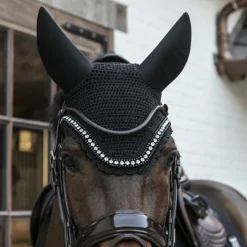 Best - Bonnet anti-mouche Wellington big stone & pearl anti-bruit Bonnets Pour Chevaux