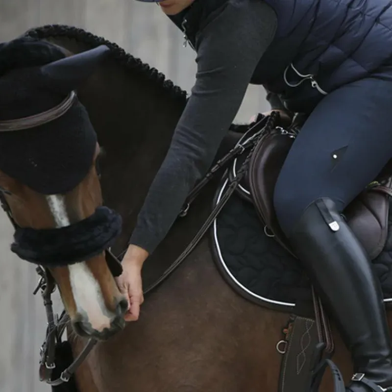 Bonnets Pour Chevaux*Kentucky Horsewear - Bonnet anti-mouche Wellington Gris