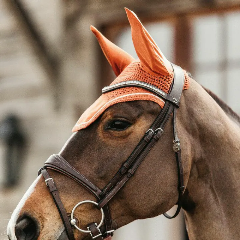 Cso|Collection "Minis" Kentucky*Kentucky Horsewear - Bonnet Wellington velvet Orange