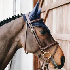 Outlet - Bonnet Long stone & Pearl anti-bruits marine Bonnets Pour Chevaux