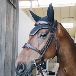 New - Bonnet Wellington cuir combi Anti-bruits Bonnets Pour Chevaux|Cso