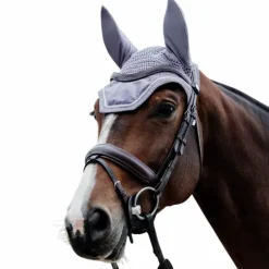 Bonnets Pour Chevaux*Kentucky Horsewear - Bonnet pour chevaux anti-bruits Wellington Velvet Violet