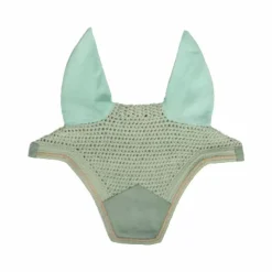 Bonnets Pour Chevaux*Kentucky Horsewear - Bonnet pour chevaux anti-bruits Wellington Velvet mint Vert
