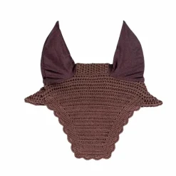 Bonnets Pour Chevaux*Kentucky Horsewear - Bonnet pour chevaux anti-mouche Wellington Wave Marron