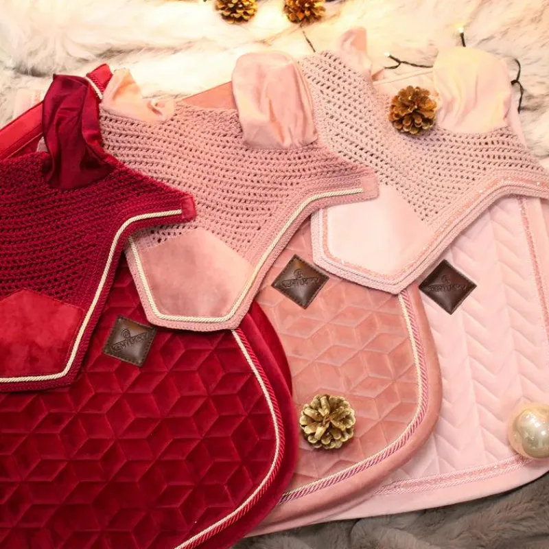 Cso|Collection "Minis" Kentucky*Kentucky Horsewear - Bonnet Wellington velvet vieux Rose