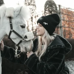 Bonnets/ Bandeaux*Kentucky Horsewear - Bonnet pour cavalier Sammy noir