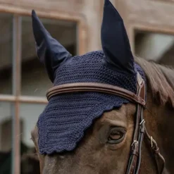 Hot - Bonnet pour chevaux anti-bruit Wellington Wave Bonnets Pour Chevaux