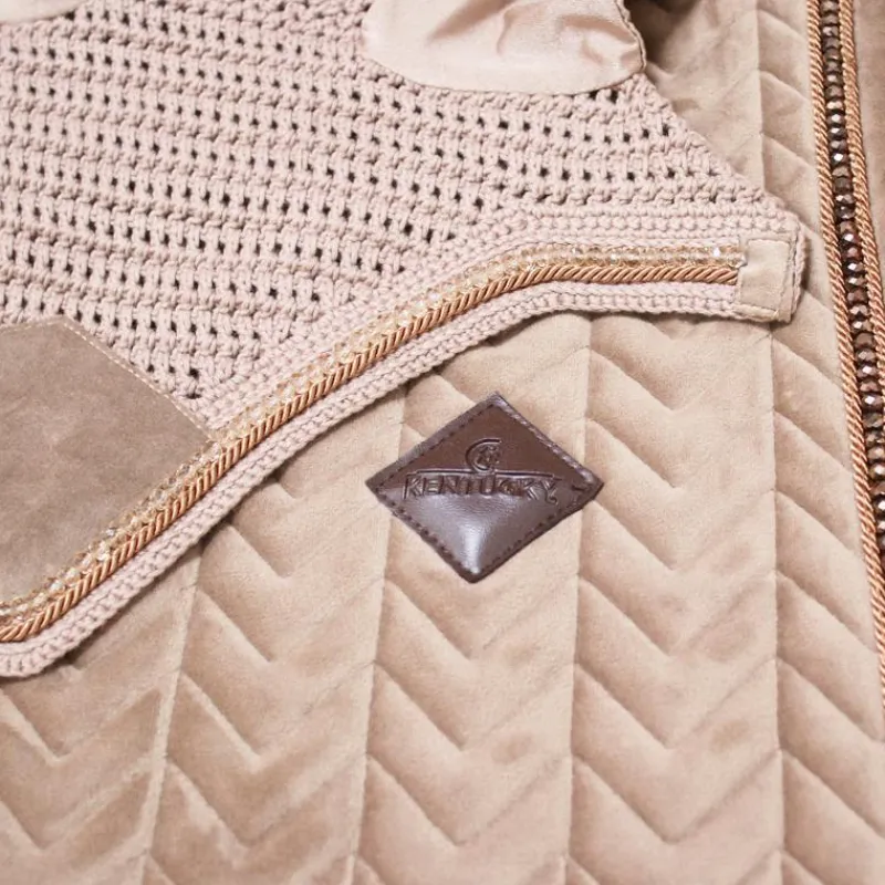 New - Bonnet Wellington Velvet pearls Bonnets Pour Chevaux|Cso