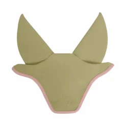 Collection "Minis" Kentucky|Bonnets Poneys*Kentucky Horsewear - Bonnet pour chevaux anti-bruits softshell kaki/ vieux rose Vert