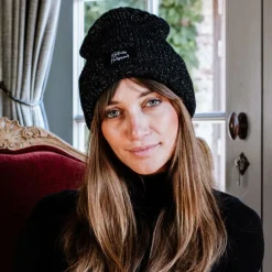 Bonnets/ Bandeaux*Kentucky Horsewear - Bonnet paillettes noir