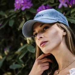 Discount - Casquette Velvet ciel Casquettes/ Chapeaux