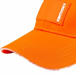 Casquettes/ Chapeaux*Kentucky Horsewear - Casquette Rubber logo Orange