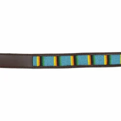- Ceinture perles faites mains bleu clair Ceintures