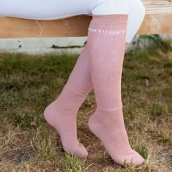 Outlet - Chaussettes d'équitation Glitter vieux x3 Chaussettes D'Équitation