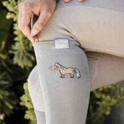 - Chaussettes d'équitation Sammy gris (x1) Chaussettes D'Équitation