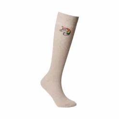 Outlet - Chaussettes d'équitation Pailletées Licorne (x3) Chaussettes D'Équitation