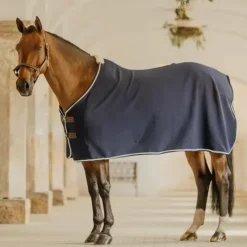 Collection "Minis" Kentucky|Couvertures Poneys*Kentucky Horsewear - Chemise séchante Show Vegan Wool Marine