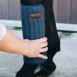 Sous-Bandes*Kentucky Horsewear - Cotons de travail pad absorb (x4) Marine