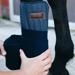 Sous-Bandes*Kentucky Horsewear - Cotons de travail pad absorb (x4) Marine