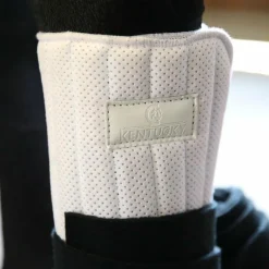 Sous-Bandes*Kentucky Horsewear - Cotons de travail pad absorb / blanc (x4) Noir