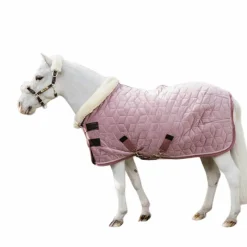 Collection "Minis" Kentucky|Couvertures Poneys*Kentucky Horsewear - Couverture de présentation velvet vieux pour minis 160g Rose