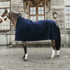 Couvertures Et Chemises*Kentucky Horsewear - Couverture Séchante carré heavy Marine