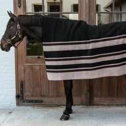 Hot - Couverture séchante carré heavy stripes / beige Couvertures Et Chemises