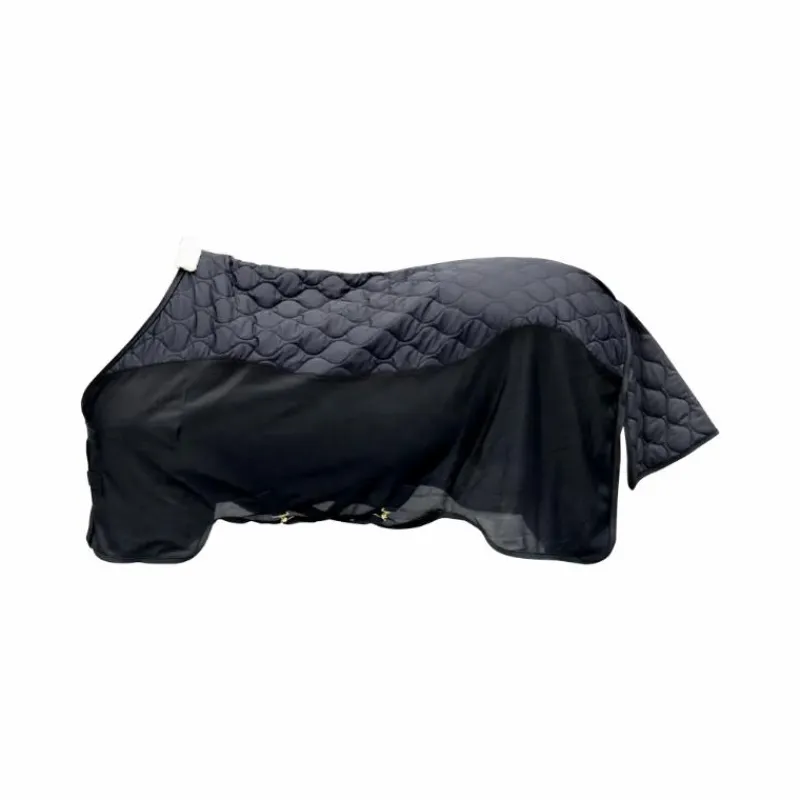 Collection "Minis" Kentucky|Couvertures Poneys*Kentucky Horsewear - Couverture polaire Transport Combo Cooler Fleece Noir