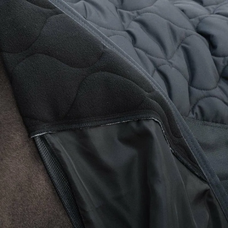 Collection "Minis" Kentucky|Couvertures Poneys*Kentucky Horsewear - Couverture polaire Transport Combo Cooler Fleece Noir