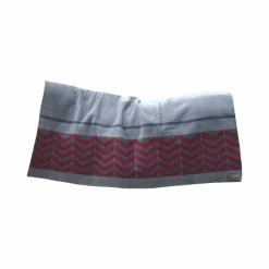 Clearance - Couverture séchante carré heavy fishbone / bordeaux 0g Couvertures Et Chemises