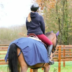 Couvre-Reins*Kentucky Horsewear - Couvre-reins carré imperméable 600D 160g Marine