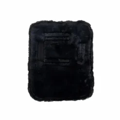 Couvertures Et Chemises*Kentucky Horsewear - Extension de poitrail matelassé mouton vegan 2 boucles Noir