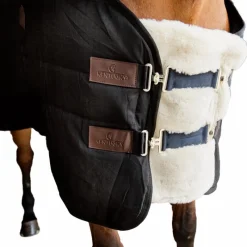 Couvertures Et Chemises*Kentucky Horsewear - Extension de poitrail mouton vegan 2 boucles Beige