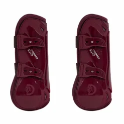 Guêtres Ouvertes*Kentucky Horsewear - Guêtres ouvertes Bamboo Elastic x2 Bordeaux