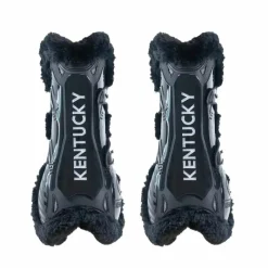 Sale - Guêtres ouvertes mouton vegan Bamboo Elastique x2 Guêtres Ouvertes