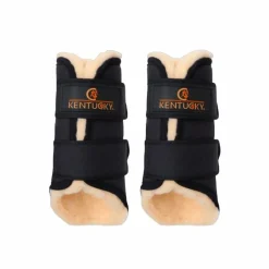 Guêtres Fermées*Kentucky Horsewear - Guêtres cheval Solimbra antérieurs x2 Noir