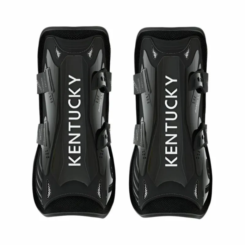 Guêtres Ouvertes*Kentucky Horsewear - Guêtres ouvertes Bamboo Elastic x2 Noir