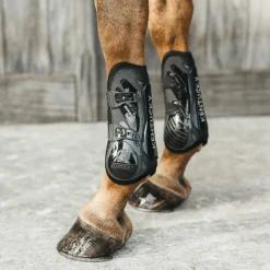 Guêtres Ouvertes*Kentucky Horsewear - Guêtres ouvertes Bamboo Elastic x2 Noir