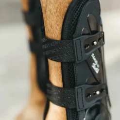 Guêtres Ouvertes*Kentucky Horsewear - Guêtres ouvertes Bamboo Elastic x2 Noir