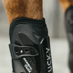 Guêtres Ouvertes*Kentucky Horsewear - Guêtres ouvertes Bamboo Elastic x2 Noir