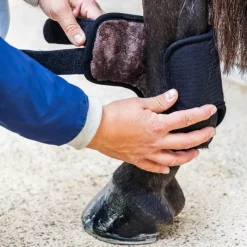 Guêtres Fermées*Kentucky Horsewear - Guêtres de cross courtes postérieurs 3D Air Flow Skin Friendly Noir