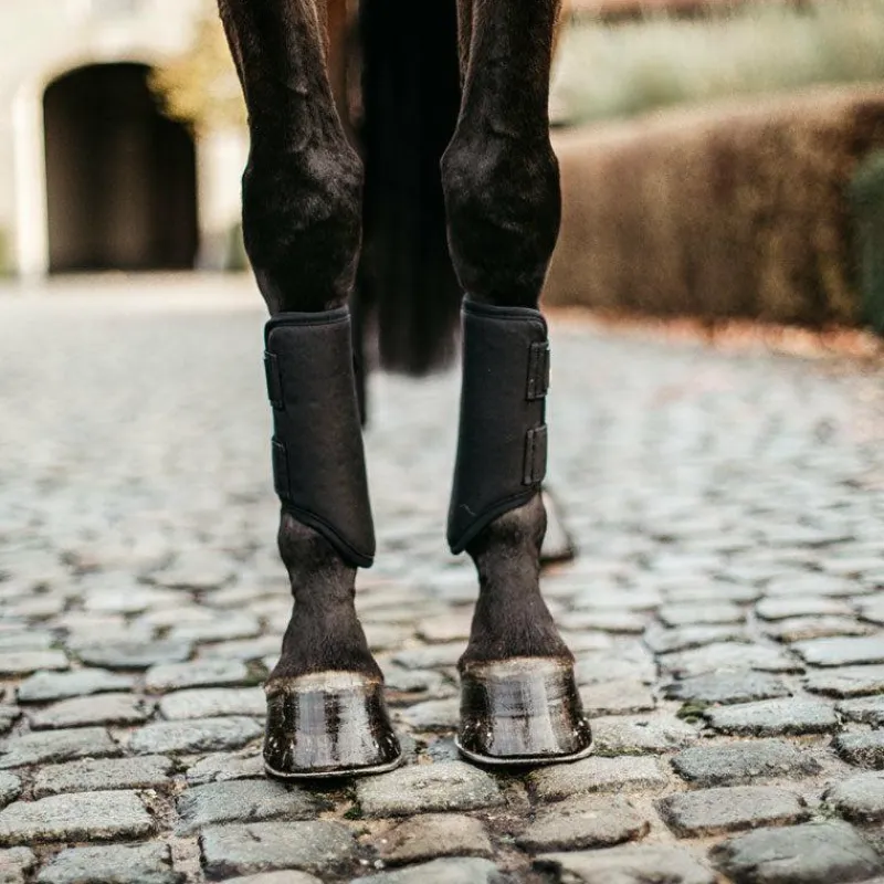 Guêtres Fermées*Kentucky Horsewear - Guêtres cheval 3D Spacer Turnout Boots x2 Noir