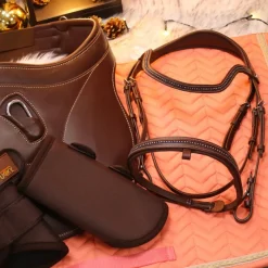 Online - Guêtres cheval 3D Spacer Turnout Boots x2 Guêtres Fermées